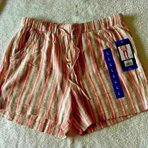 Briggs New York Pants - NWT-Women's NEW Briggs Shorts Stretch Back Pockets Summer Size Large